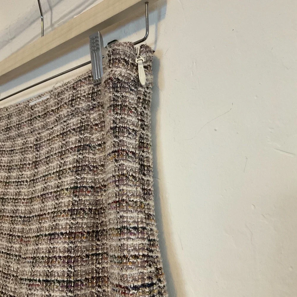 Fate Tweed Trousers Multi-colored Retro Flare Academia Beatnick Preppy Cute Sm - Picture 2 of 6